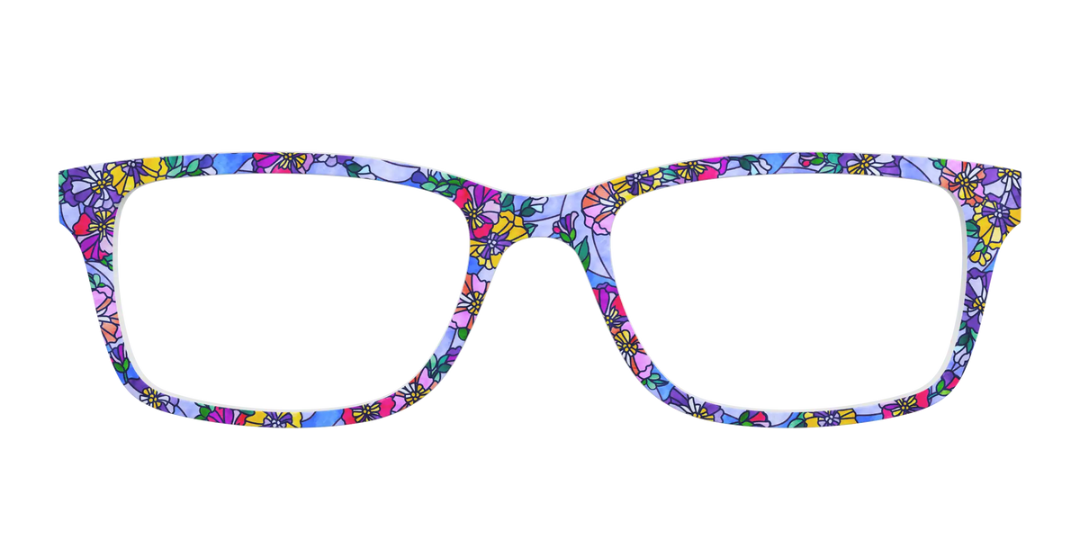 The Pansy Stained Glass