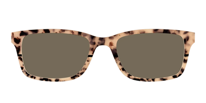 The Polarized Bisque Tortoise Split Sun Top