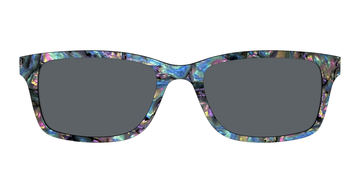 The Polarized Midnight Abalone Sun Top