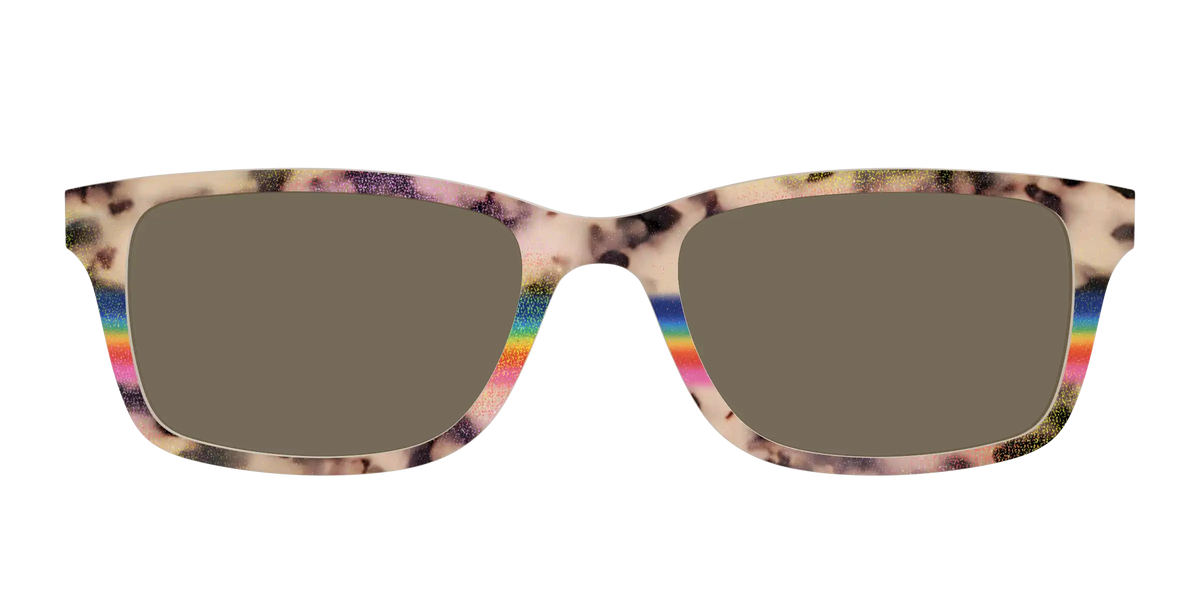 The Polarized Prism Split Tortoise Sun Top