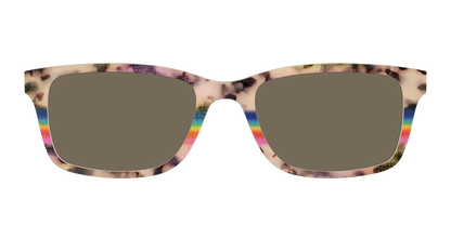 The Polarized Prism Split Tortoise Sun Top