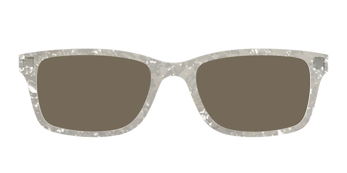 The Polarized White Quartz Pearl Sun Top