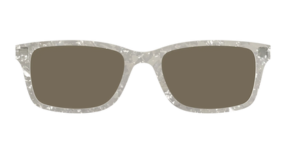 The Polarized White Quartz Pearl Sun Top
