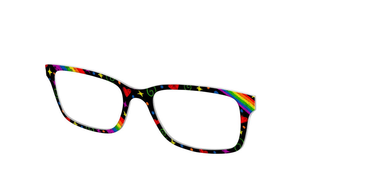 The Rainbow Chalk Doodles