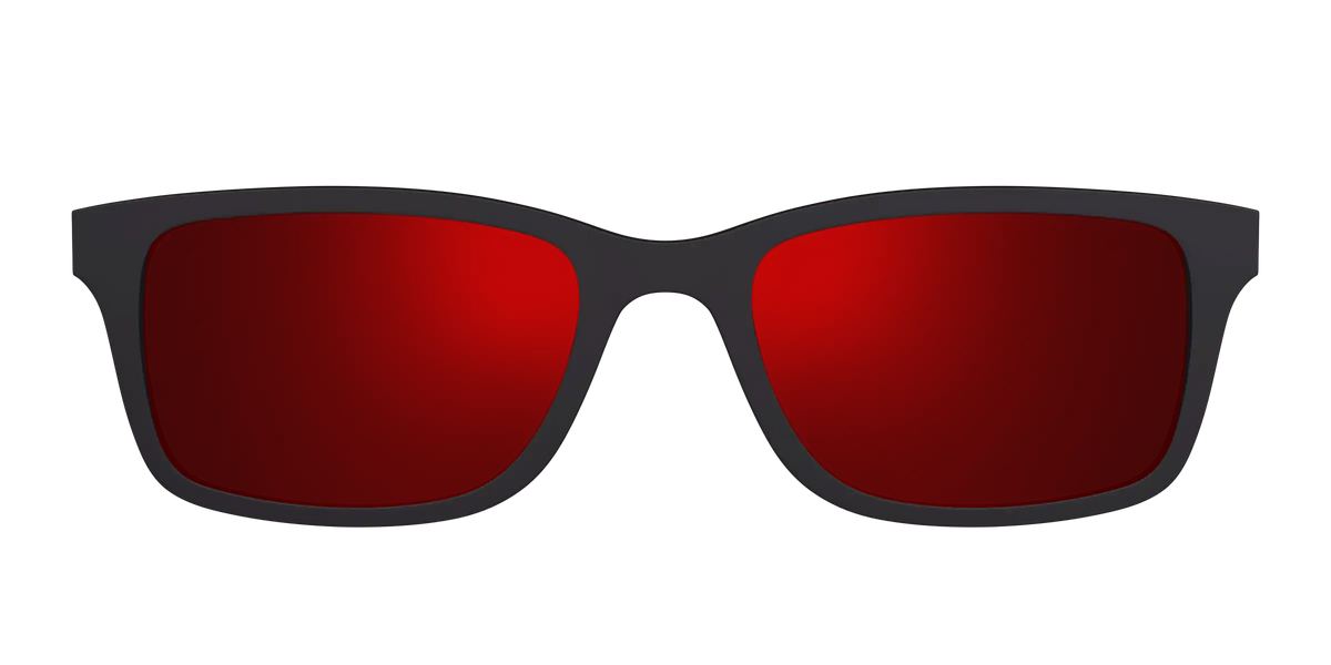 The Polarized Red Reflective Sun Top