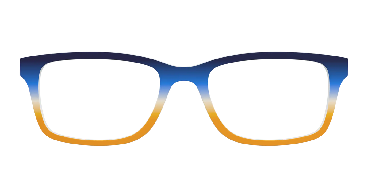 The Royal Blue to Gold Gradient