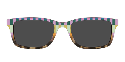 The Polarized Summer Stripes Tortoise Sun Top