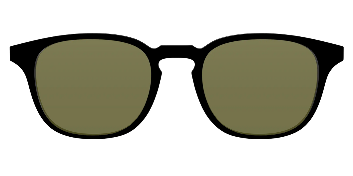 The Black with Green Racquet Sport lens