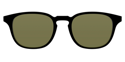 The Black with Green Racquet Sport lens