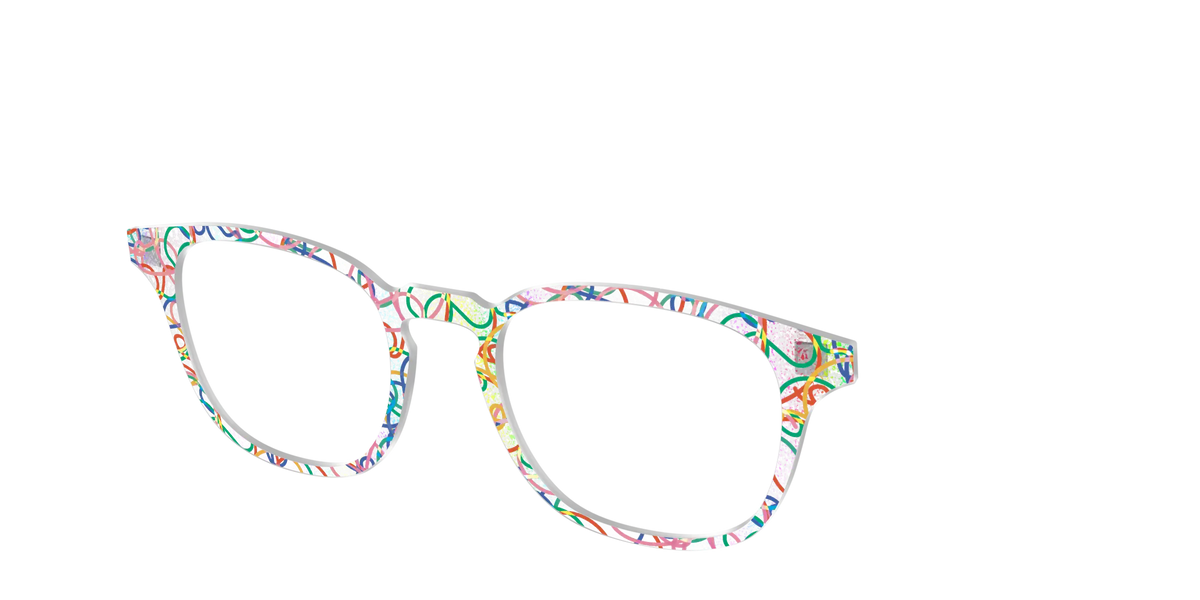 The Celebration Streamers Holographic Crystal