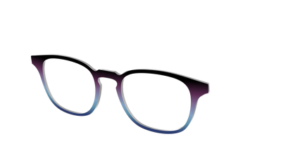 The Dark Magenta to Cerulean Gradient