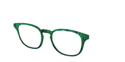 The Emerald Moire Stripes