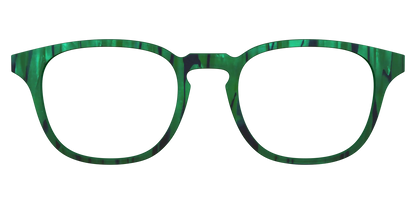 The Emerald Moire Stripes