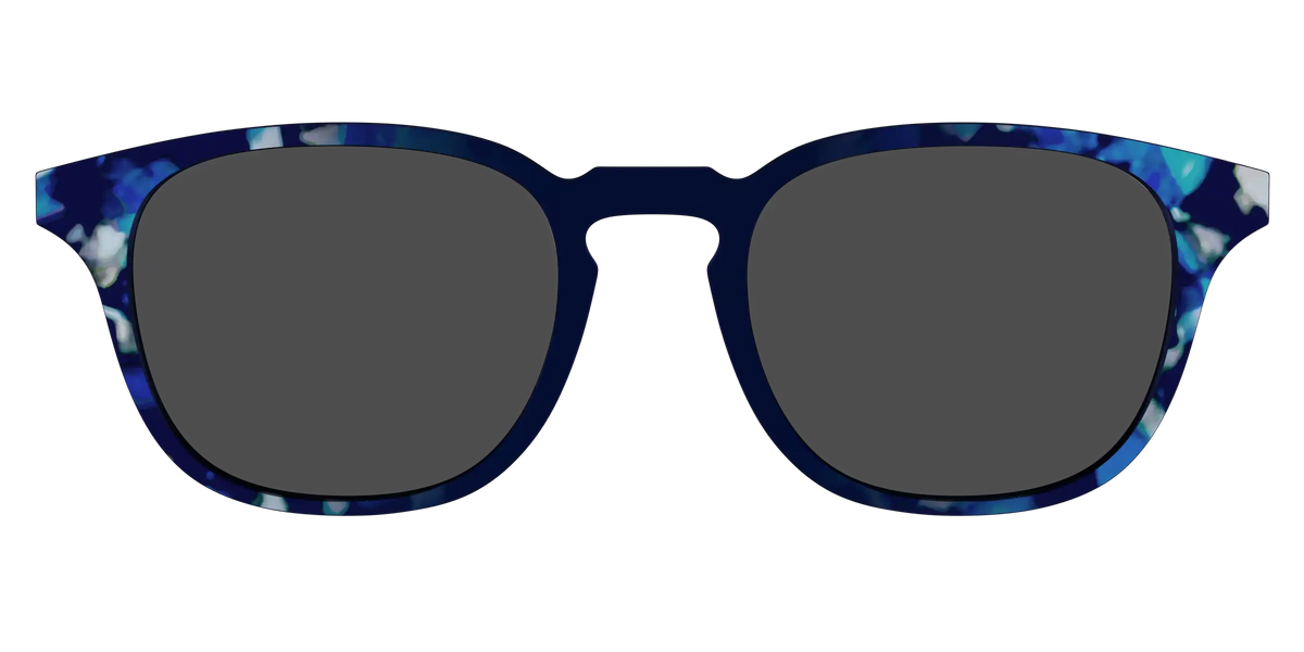 The Polarized Indigo Tortoise Sun Top