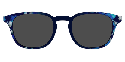 The Polarized Indigo Tortoise Sun Top