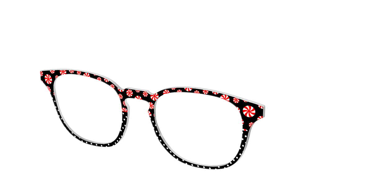 The Peppermint Pin Dot Split