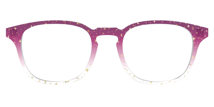 The Pink Ombre Gold Foil Crystal