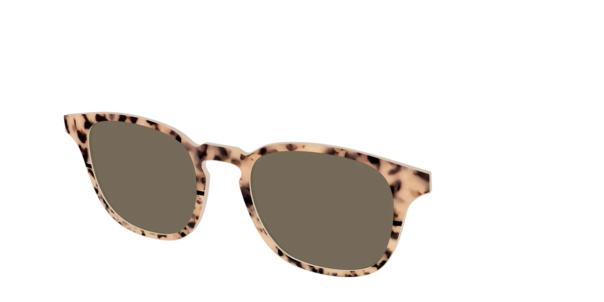 The Polarized Bisque Tortoise Split Sun Top