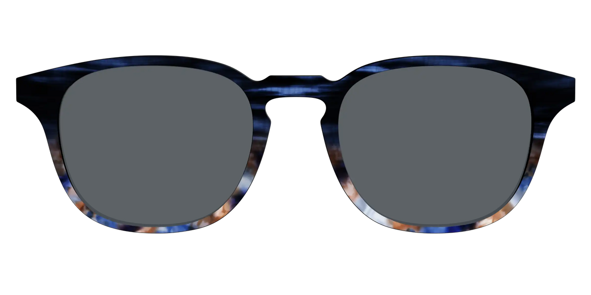 The Polarized Blue Horn Tortoise Sun Top