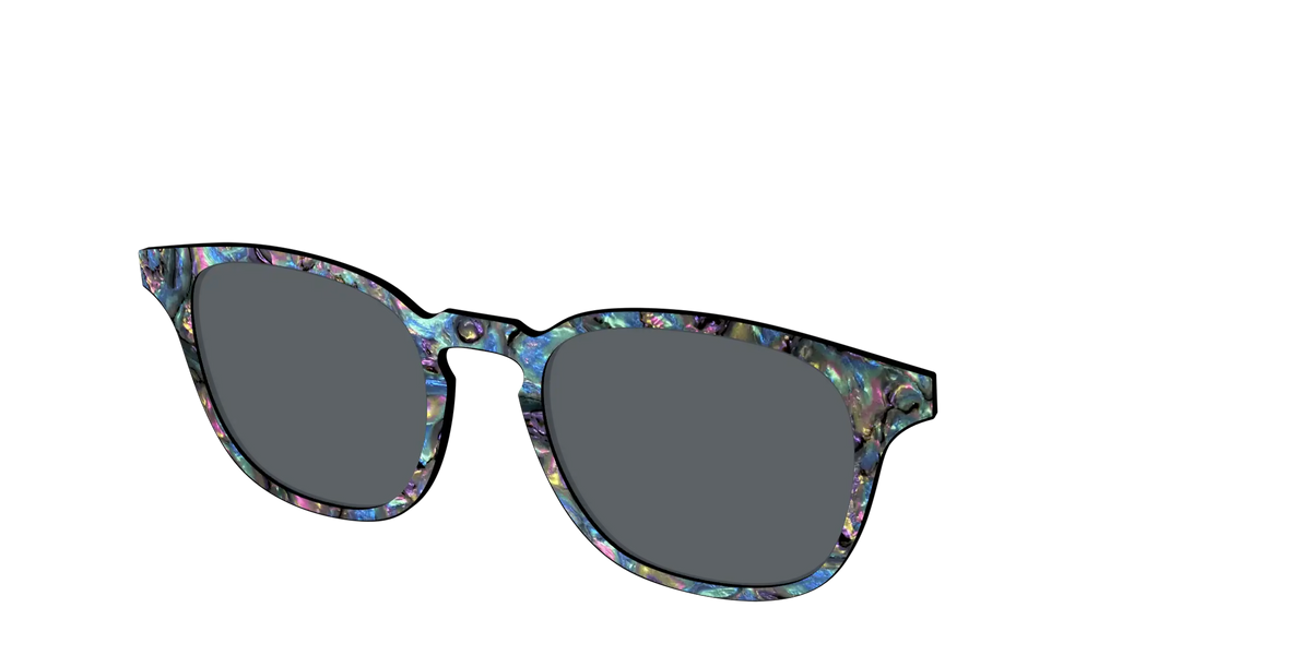 The Polarized Midnight Abalone Sun Top