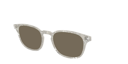 The Polarized White Quartz Pearl Sun Top