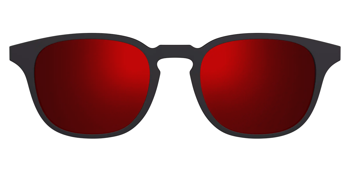 The Polarized Red Reflective Sun Top