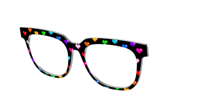 The 8-Bit Rainbow Hearts