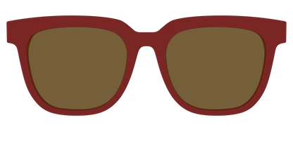 The Polarized Burgundy Sun Top