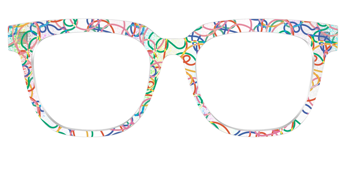 The Celebration Streamers Holographic Crystal