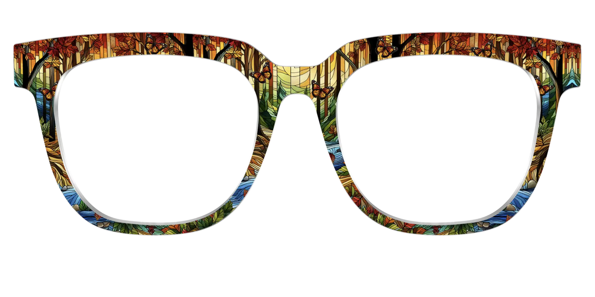 The Enchanted Woods Stained Glass