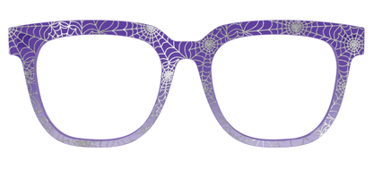 The Holographic Purple Webbed Crystal