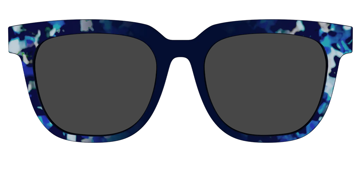 The Polarized Indigo Tortoise Sun Top