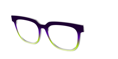 The Midnight to Electric Lime Gradient