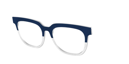 The Navy Plaid Crystal Split