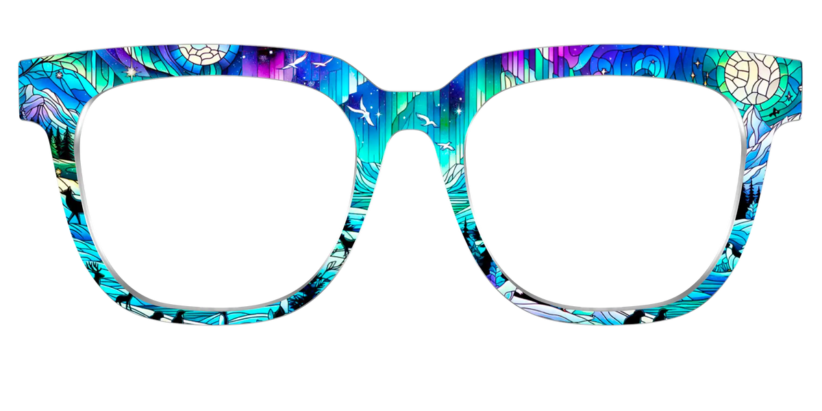 The Northern Lights Stained Glass