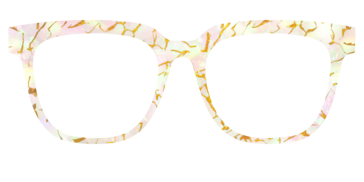 The Opalescent Pearl with Gold Streaks