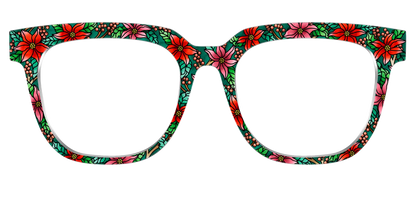 The Poinsettia Stained Glass