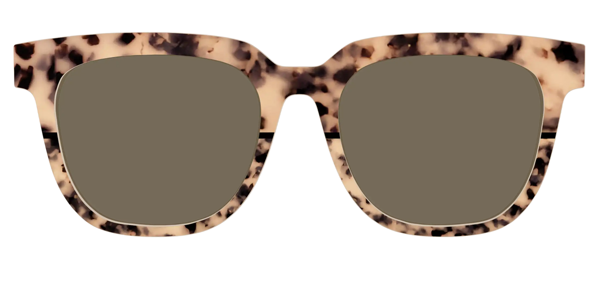 The Polarized Bisque Tortoise Split Sun Top