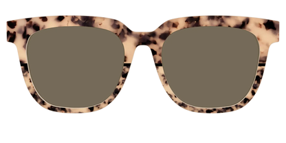 The Polarized Bisque Tortoise Split Sun Top