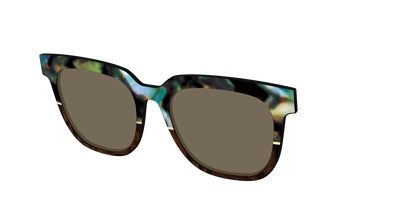 The Polarized Mirage Split with Gold Foil Sun Top