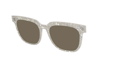 The Polarized White Quartz Pearl Sun Top