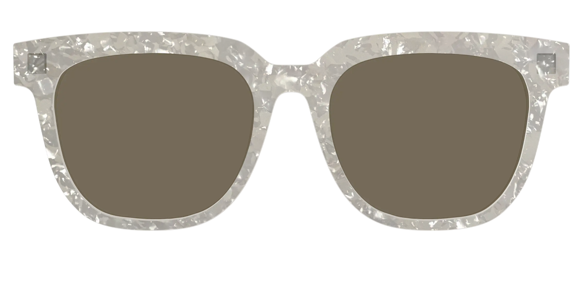 The Polarized White Quartz Pearl Sun Top