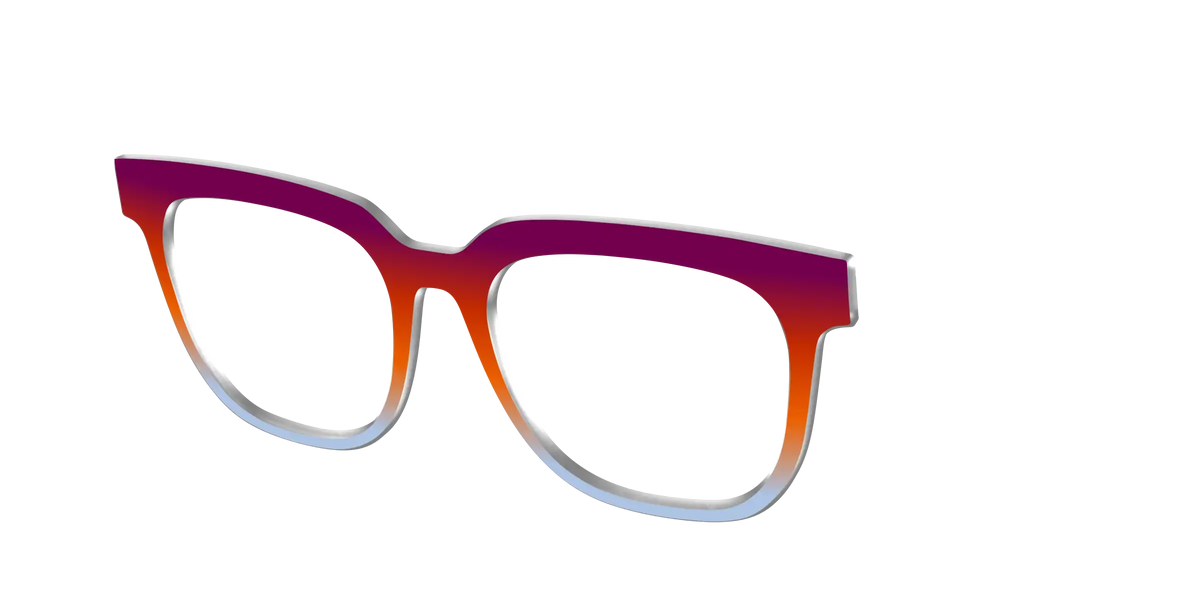 The Raspberry to Periwinkle Gradient