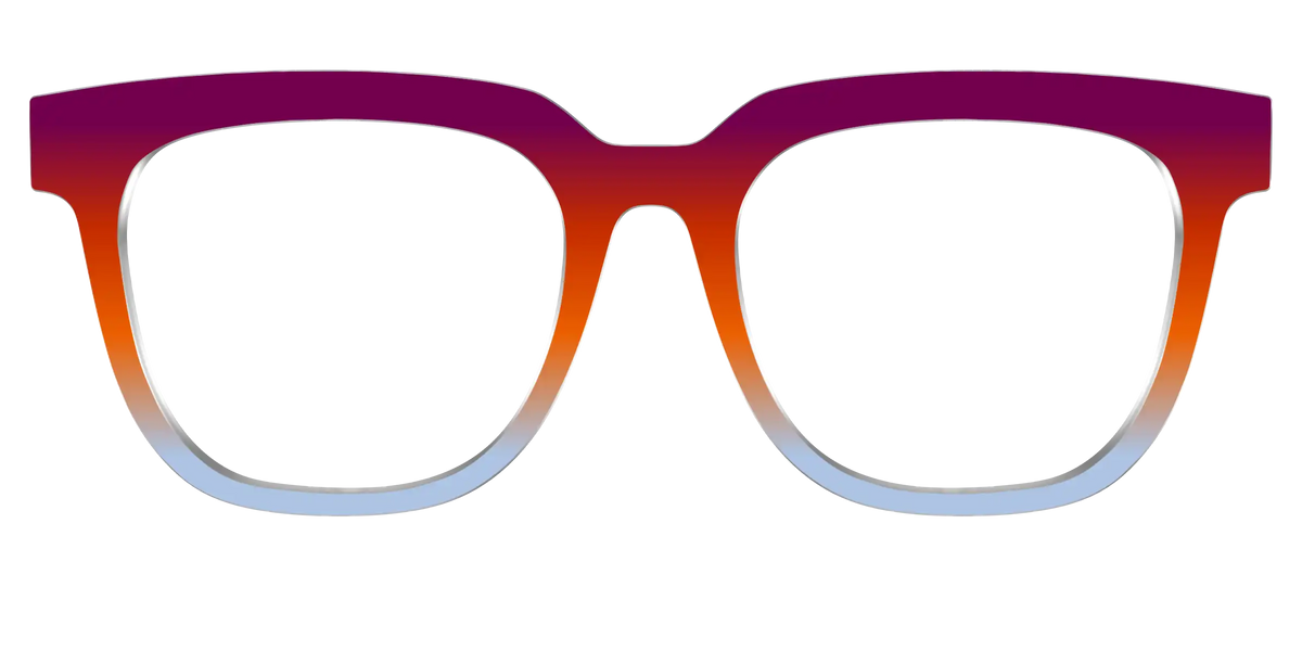 The Raspberry to Periwinkle Gradient