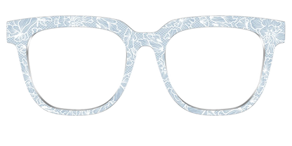 The Something Blue Floral Lace