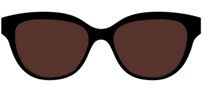 The Black with Brown Golf lens