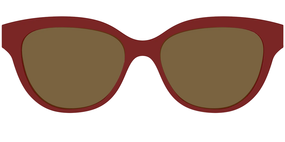 The Polarized Burgundy Sun Top