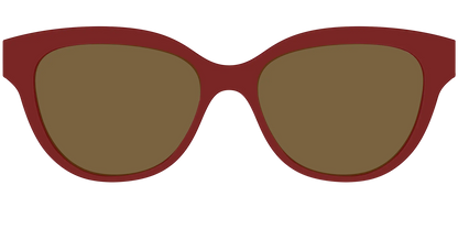 The Polarized Burgundy Sun Top