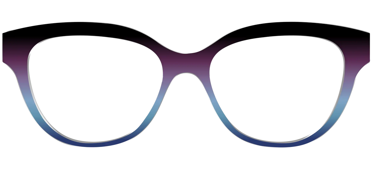The Dark Magenta to Cerulean Gradient