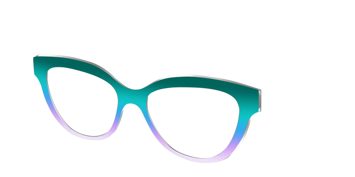 The Emerald to Lilac Gradient
